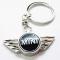 black mini cooper key chain.JPG